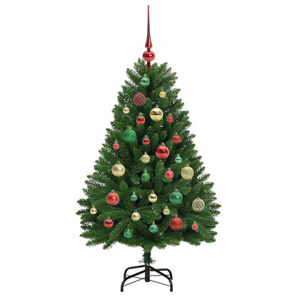 Artificial Christmas Tree Green 120 cm PVC and Metal