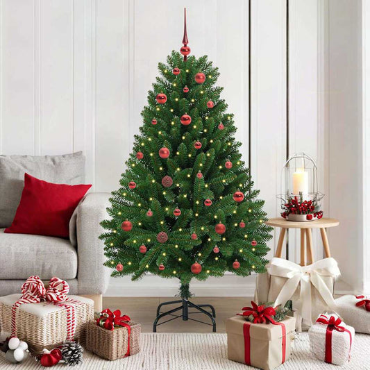 Artificial Christmas Tree Green 150 cm PVC and Metal