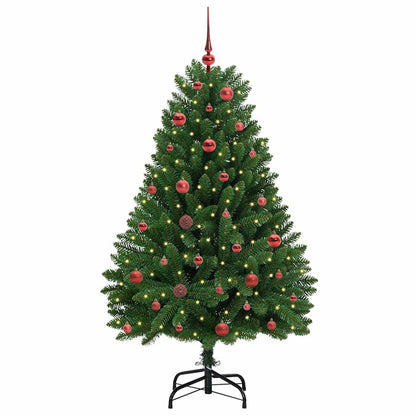 Artificial Christmas Tree Green 150 cm PVC and Metal