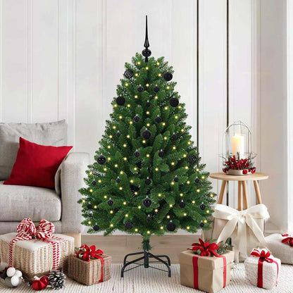 Artificial Christmas Tree Green 150 cm PVC and Metal