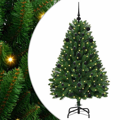 Artificial Christmas Tree Green 150 cm PVC and Metal