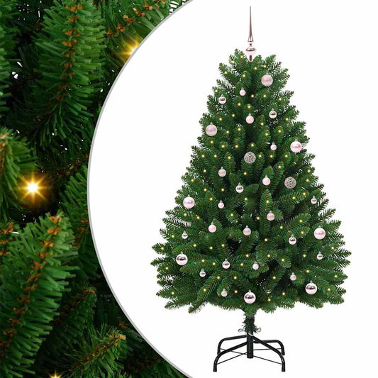 Artificial Christmas Tree Green 150 cm PVC and Metal