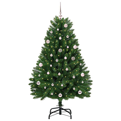 Artificial Christmas Tree Green 150 cm PVC and Metal