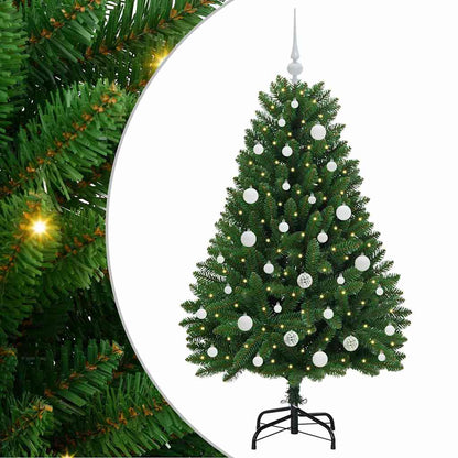 Artificial Christmas Tree Green 150 cm PVC and Metal