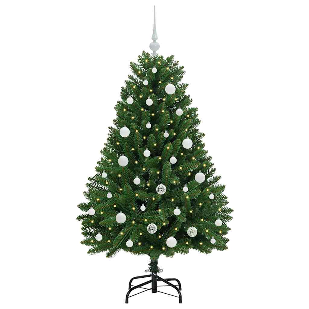 Artificial Christmas Tree Green 150 cm PVC and Metal