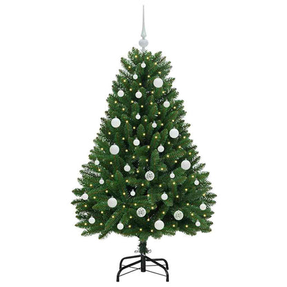 Artificial Christmas Tree Green 150 cm PVC and Metal