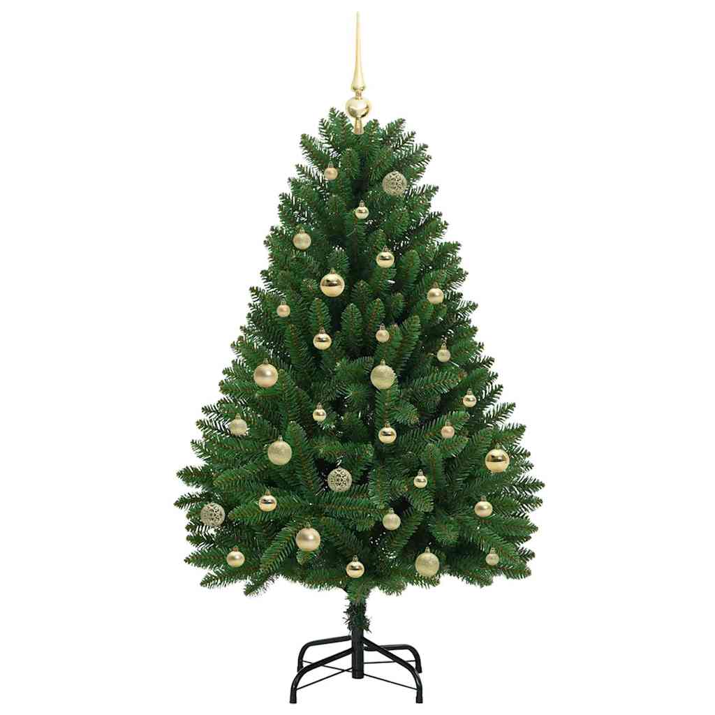 Artificial Christmas Tree Green 150 cm PVC and Metal