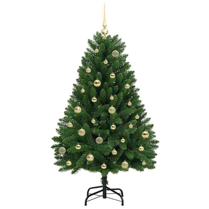 Artificial Christmas Tree Green 150 cm PVC and Metal