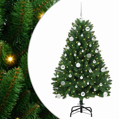 Artificial Christmas Tree Green 150 cm PVC and Metal