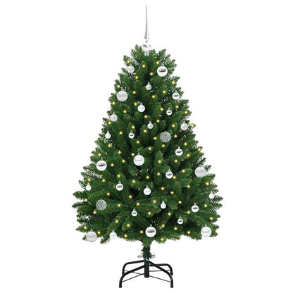 Artificial Christmas Tree Green 150 cm PVC and Metal