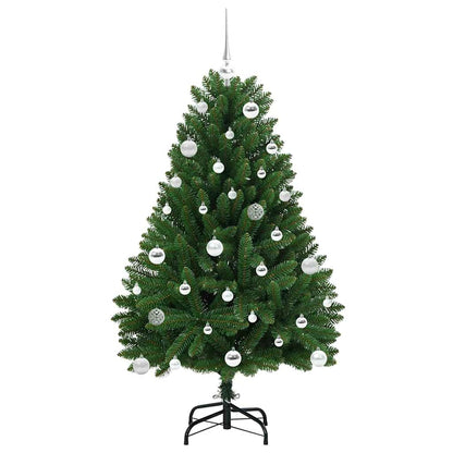 Artificial Christmas Tree Green 150 cm PVC and Metal