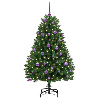 Artificial Christmas Tree with Stand Green 150 cm PVC and Metal