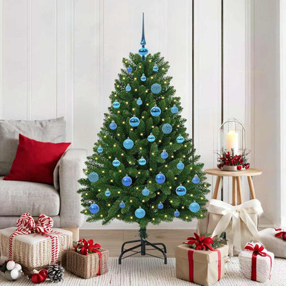 Artificial Christmas Tree Green 150 cm PVC and Metal