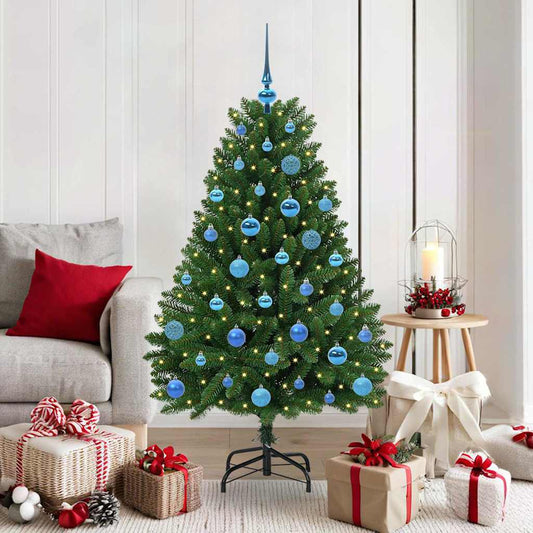 Artificial Christmas Tree Green 150 cm PVC and Metal