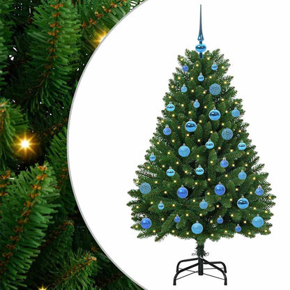 Artificial Christmas Tree Green 150 cm PVC and Metal
