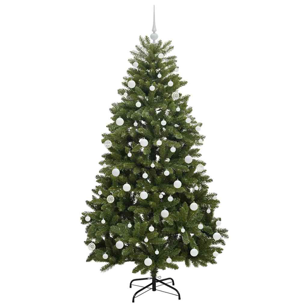 Artificial Christmas Tree Green 180 cm PVC and Metal