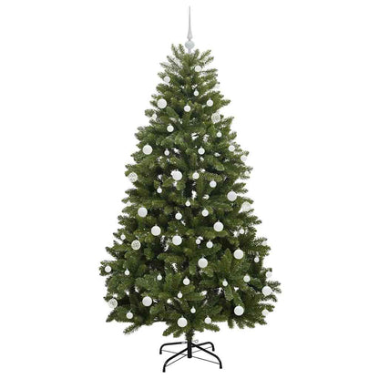 Artificial Christmas Tree Green 180 cm PVC and Metal