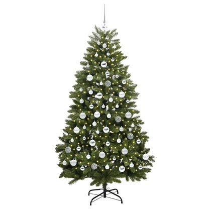 Artificial Christmas Tree Green 180 cm PVC and Metal