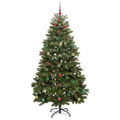 Artificial Christmas Tree Green 180 cm PVC and Metal