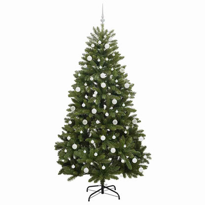 Artificial Christmas Tree Green 210 cm PVC and Metal