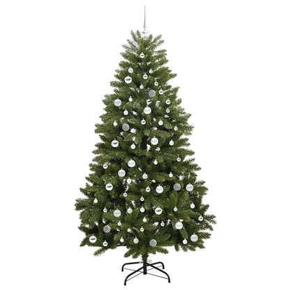 Artificial Christmas Tree Green 210 cm PVC and Metal