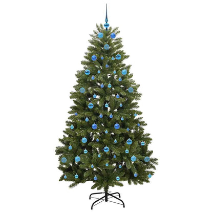 Artificial Christmas Tree Green 210 cm PVC and Metal