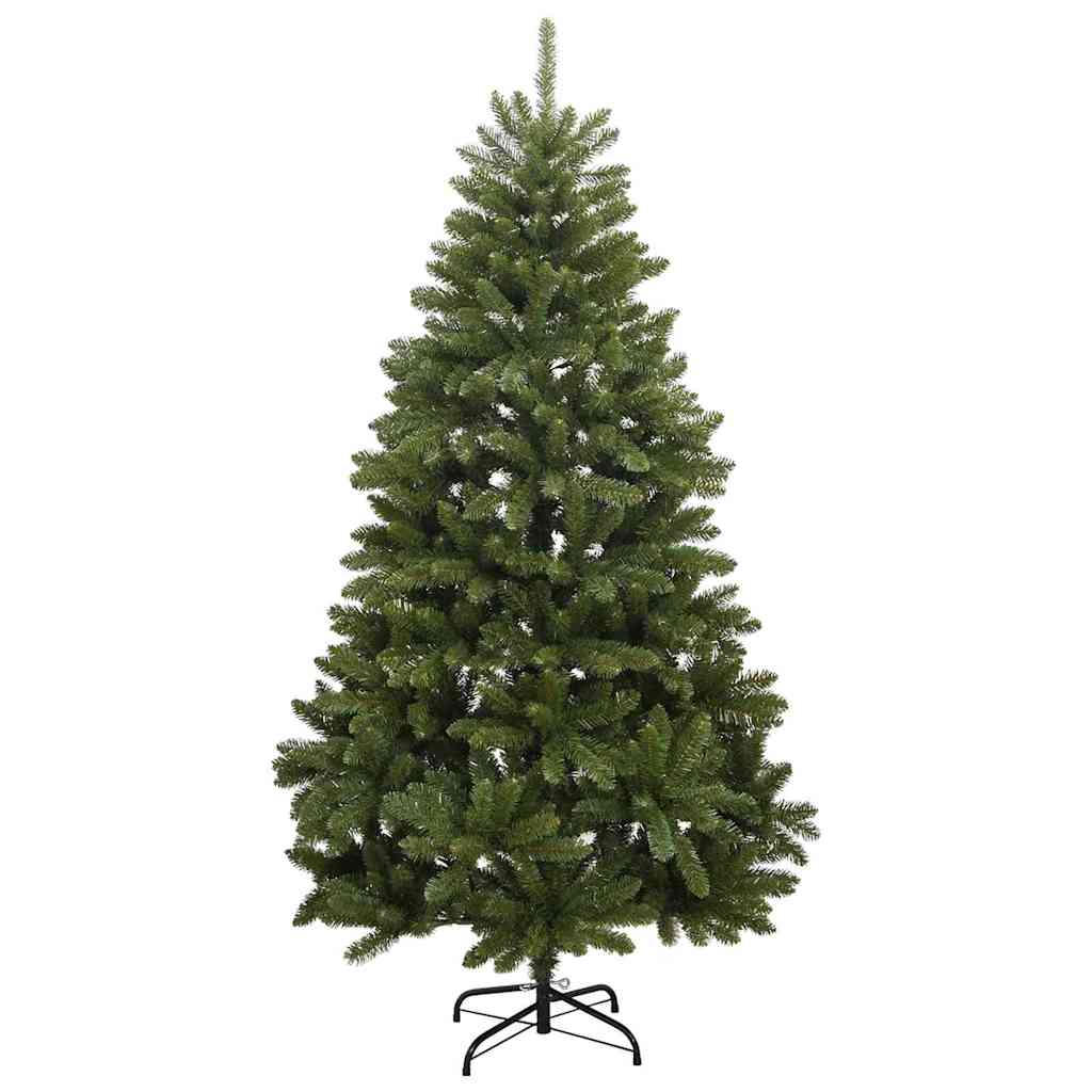 Artificial Christmas Tree Green 210 cm PVC and Metal