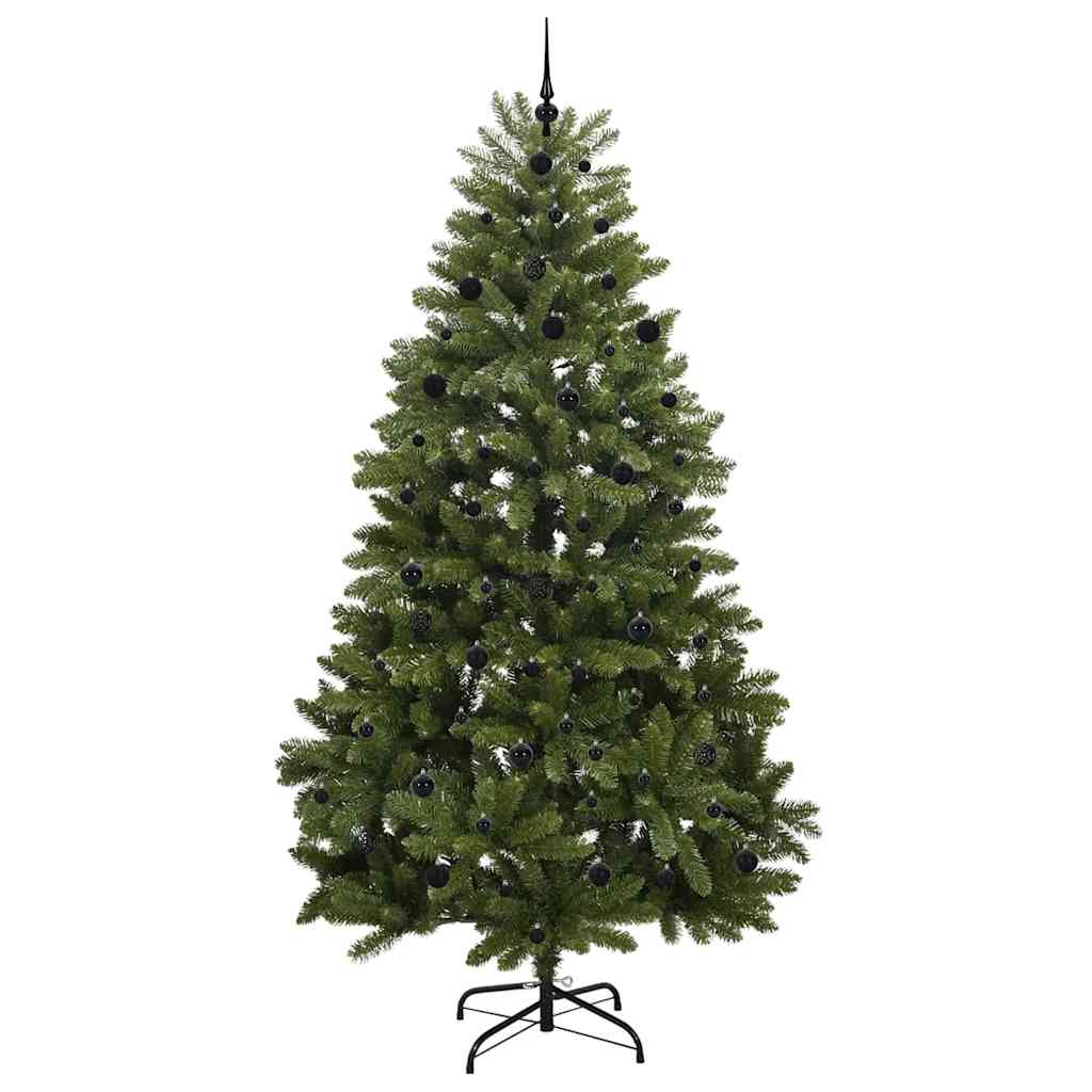 Artificial Christmas Tree Green 240 cm PVC and Metal