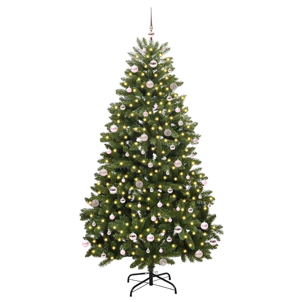 Artificial Christmas Tree Green 240 cm PVC and Metal