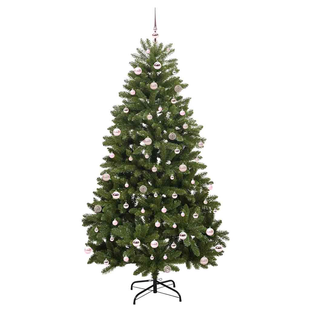 Artificial Christmas Tree Green 240 cm PVC and Metal