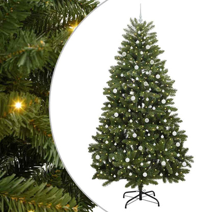 Artificial Christmas Tree Green 240 cm PVC and Metal