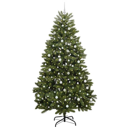 Artificial Christmas Tree Green 240 cm PVC and Metal