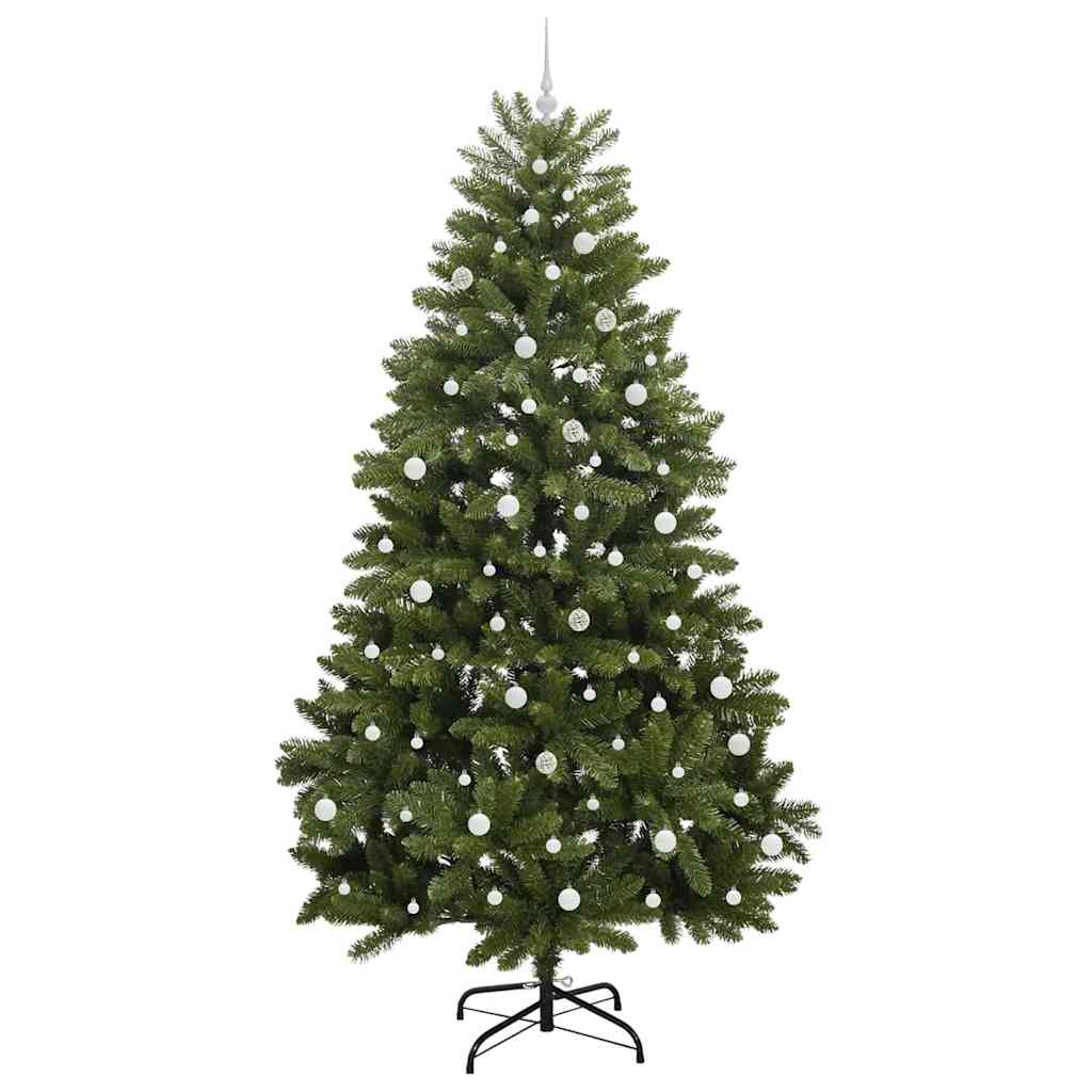 Artificial Christmas Tree Green 240 cm PVC and Metal
