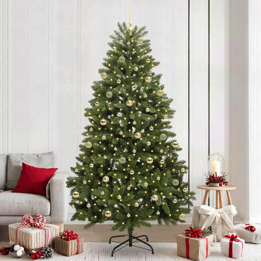 Artificial Christmas Tree Green 240 cm PVC and Metal