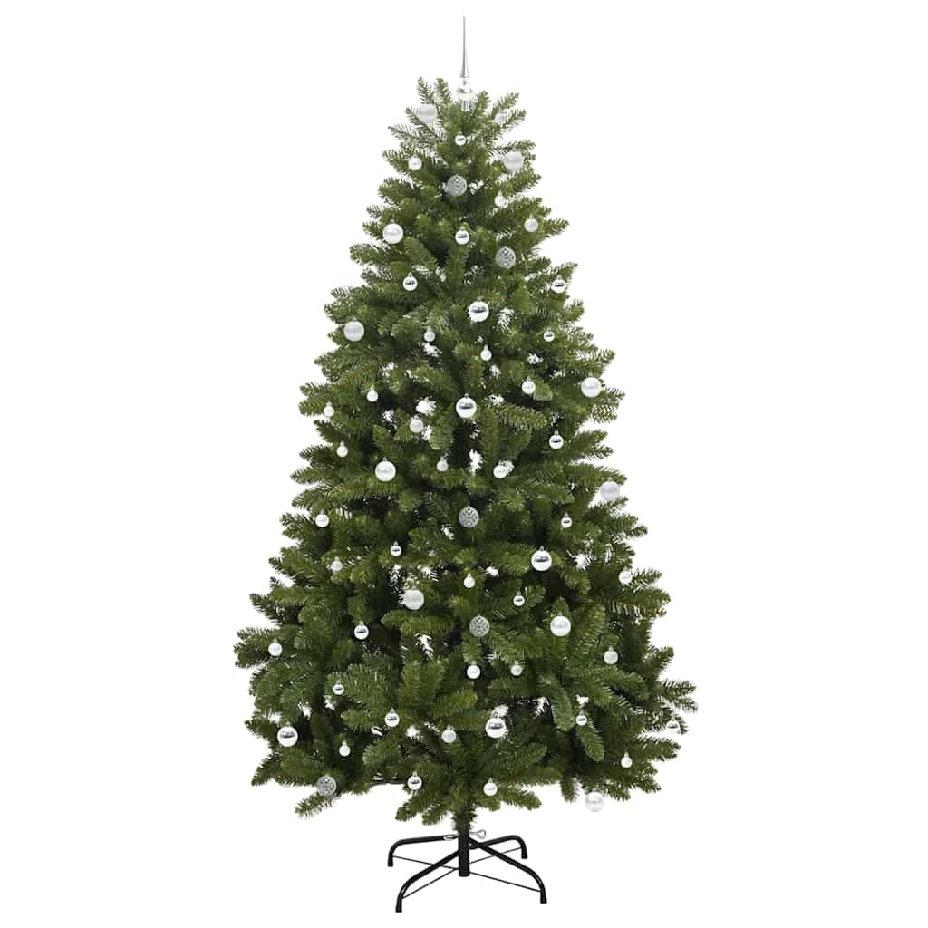 Artificial Christmas Tree Green 240 cm PVC and Metal