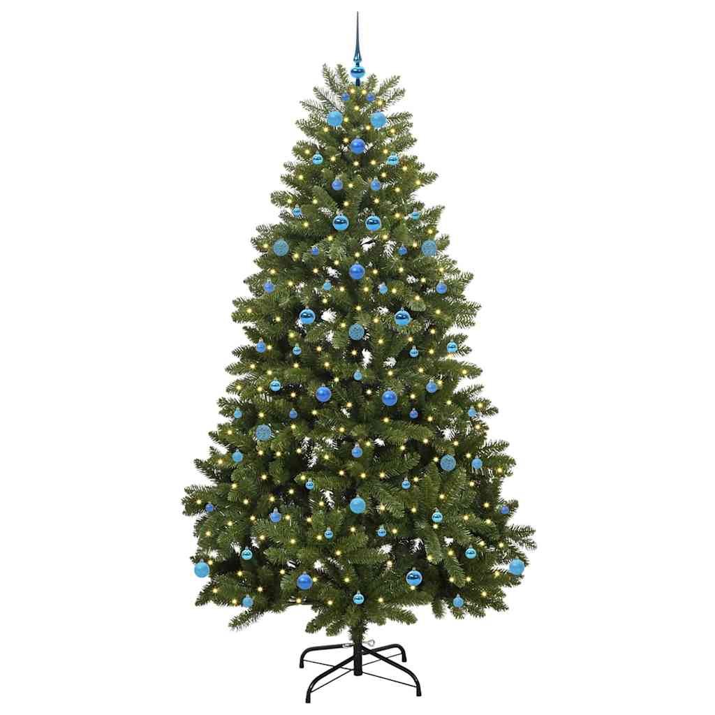 Artificial Christmas Tree Green 240 cm PVC and Metal