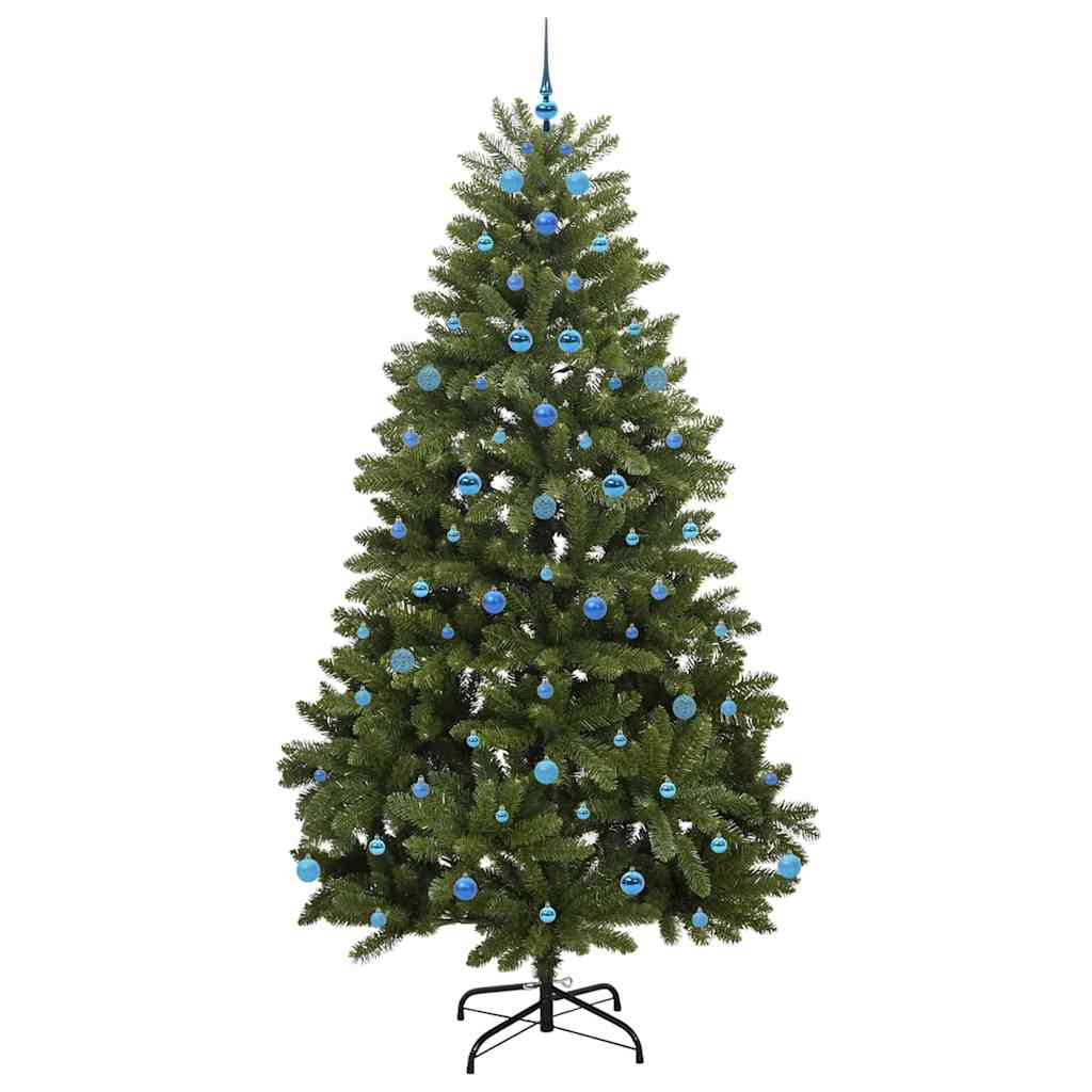 Artificial Christmas Tree Green 240 cm PVC and Metal