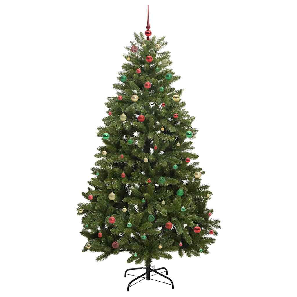 Artificial Christmas Tree Green 240 cm PVC and Metal