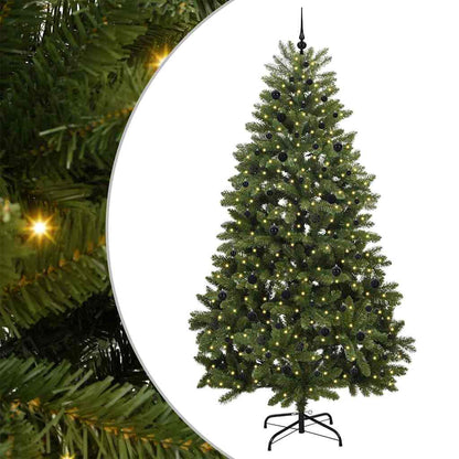 Artificial Christmas Tree Green 270 cm PVC and Metal