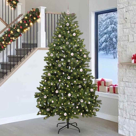 Artificial Christmas Tree Green 270 cm PVC and Metal