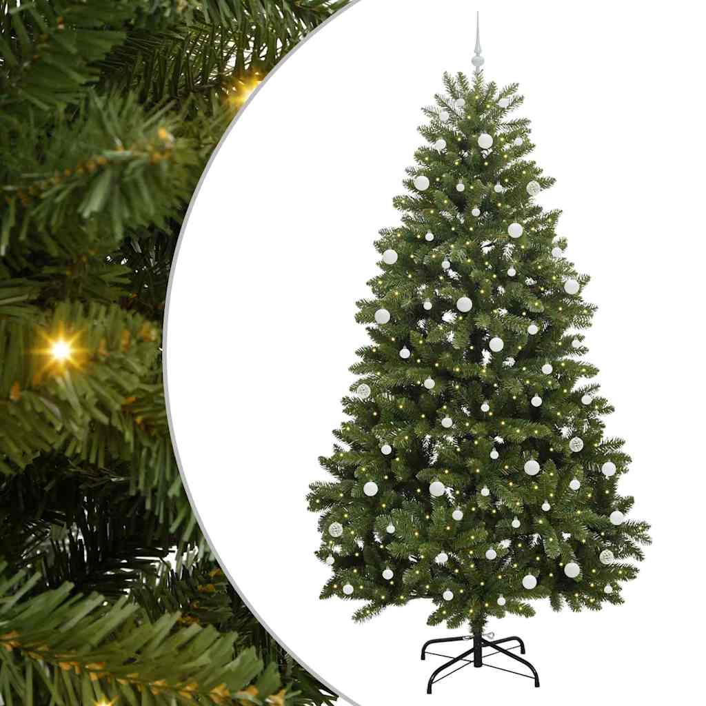 Artificial Christmas Tree Green 270 cm PVC and Metal