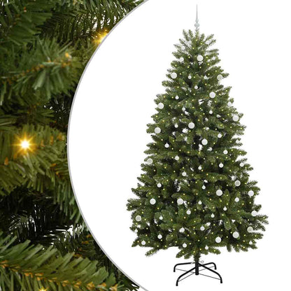 Artificial Christmas Tree Green 270 cm PVC and Metal