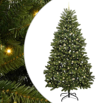 Artificial Christmas Tree Green 270 cm PVC and Metal