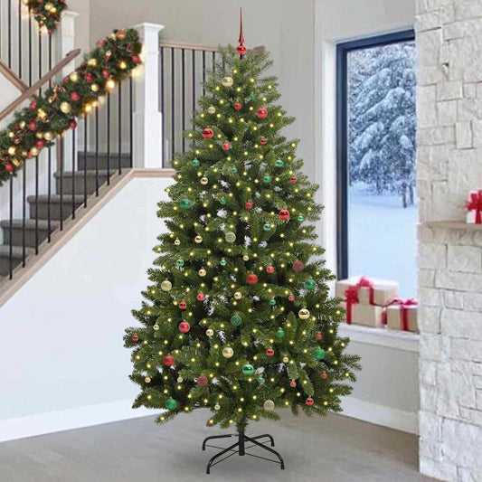 Artificial Christmas Tree Green 270 cm PVC and Metal