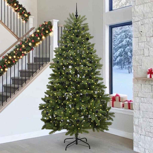 Artificial Christmas Tree Green 300 cm PVC and Metal