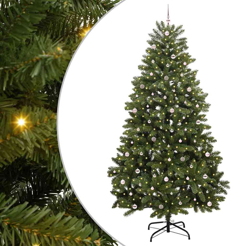 Artificial Christmas Tree Green 300 cm PVC and Metal
