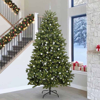Artificial Christmas Tree Green 300 cm PVC and Metal