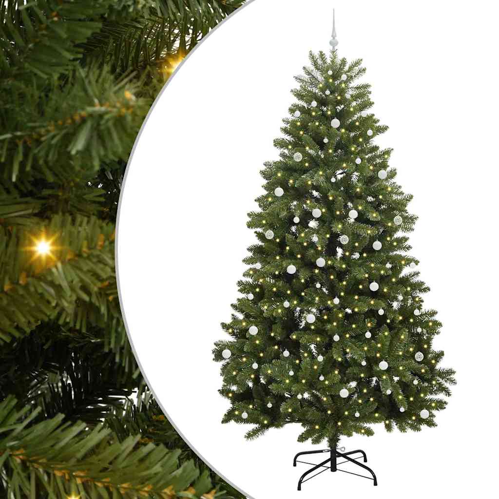 Artificial Christmas Tree Green 300 cm PVC and Metal