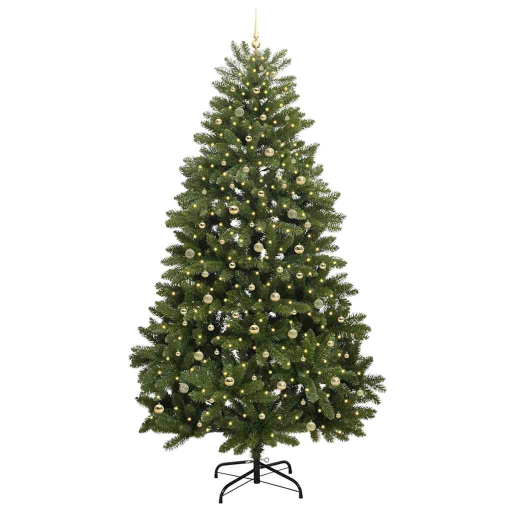 Artificial Christmas Tree Green 300 cm PVC and Metal
