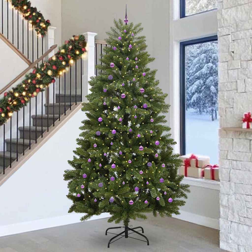 Artificial Christmas Tree Green 300 cm PVC and Metal